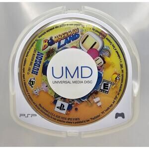 Bomberman Land (Sony PSP, 2008) ~ Used UMD Disc Only ~